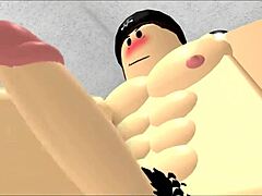 Roblox Stud Pounds Big Tits Girl's Juicy Ass Hard