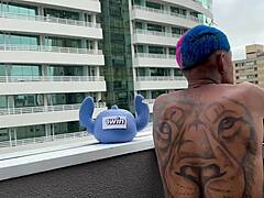 Petite 18-Year-Old Brazilian Teen Gives Intimate Visit to Tattooed Young Prisoner