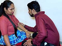 Teacher sneaks student home for big tits ass play 😏🍑