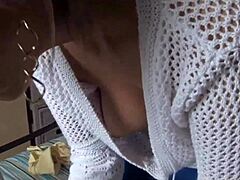 Bold Dirty Babe's Nipple Slip Tease