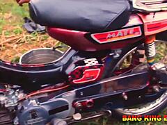 African Wife Queen Rides Ex-Boyfriend's Big Black Cock in Ghetto Hardcore