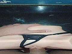 Trailer Candy USA Teases Black Thong in Bent Over Pose