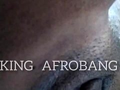 princess afrobang teases softcore black teen curves