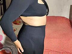 fucking latina brunette's big ass post-gym 💦🍑🔥