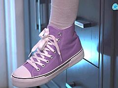 american blonde teen 18+ bent over crushed doggystyle by monster bbc creampie in garage 🍆💦🔥😍
