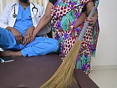 indian doctor scores maid's sneaky hospital handjob
