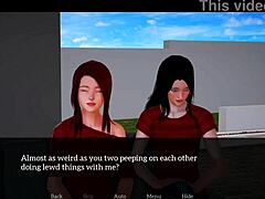 Redhead Teen's Small Tits In New Family Play