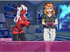 demons unleash monster futa lesbian passions in this visual novel demo