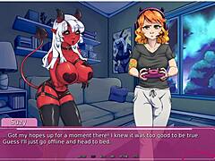 demons unleash monster futa lesbian passions in this visual novel demo