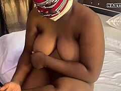 Chubby bbw fights massive black cock too huge for her wet pussy