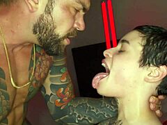 Saba Lapiedras' First Double Penetration, Bent Over For Rough Assfucking Cumshot!