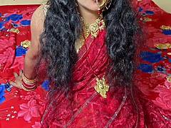 newlywed indian wife bends bedroom doggy dirty talk first time?