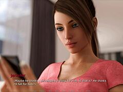 jennifer's intimate game world unfolds