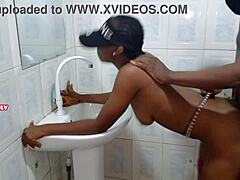 hot skinny ebony's tight pussy panties homemade tease 🔥🍫