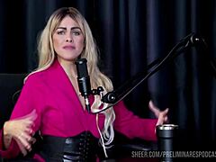 Thiago Baron's podcast teases Bia Hot's sheer red watch