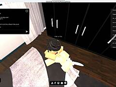 hey, pounding this horny gringa whore in roblox condo with my big dick