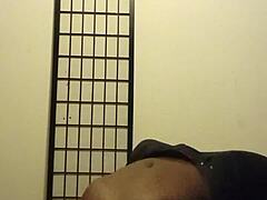 Spider Crab Workout Ends in Restricted Cum Blast on Her Ass!