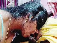 indian bhabi cheats on husband fucking his brother with dirty telugu talk in bedroom