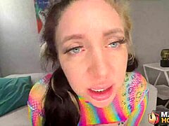 Busty Blonde MILF Brooklyn Madison's Massive Tits Drench In Rome Major Jizz Explosion