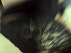 doggy and squats on curvy latina wife's fat ass ending in creampie