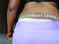 Curvy brunette rides cock hard before big game fun