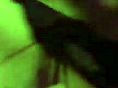 intimate close-up babe teases with wet cum-covered blowjob