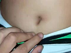 amateur latina rides my cock as i kiss and lick her sexy belly