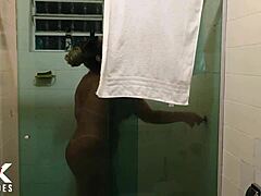 stepson hides in closet spying hot mature milf big tits big pussy lips