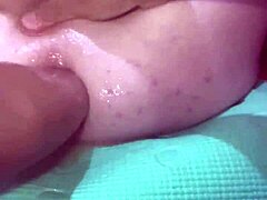 stretching his gaping asshole for the third time today