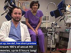 jackie banes squirts in orgasm research nurse fetish play