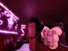 russian roblox slut used rough by bbc after party dancing