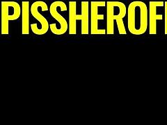 hey cute blonde latina teen gets her first golden shower