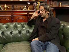 Blonde bombshell's big boobs bounce wildly as pussy gets drilled hard!