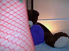Red Pantyhose Twerk on Daddy's Face Turns Kinky Fantasy Real