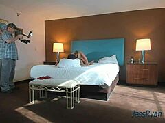 Jack Ryan captures hotwife Jess Ryan riding black bull Jay Assassin