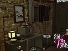 Roommates dive into steamy threesome licking pussies in the dorm