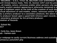 jason brown drills carla cox's tight shaved pussy too much in fantasy pass