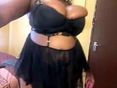 Ebony milf's cheating curves intrigue