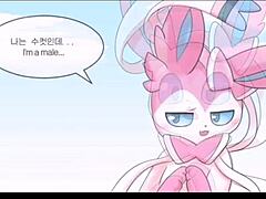 pokemon sylveon guy spanish by marbatyx... furry fun i guess?