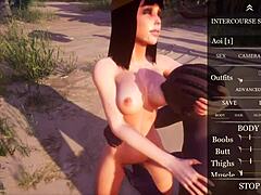 bbc punishes garage slut bent over with rough anal doggystyle