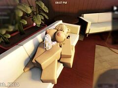 Fucking Blonde Elf Girl Doggystyle Missionary Creampie All Sauna Part 3