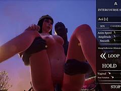 bbc punishes garage slut bent over with rough anal doggystyle