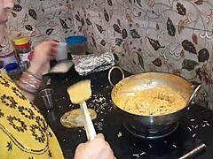 Pujaprem's chubby asian wife doggystyle creampie fun