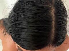 wet shower sex builds to mouth cum with sara retali and sergio lagos