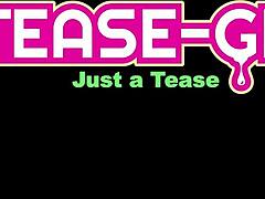 Beautiful New Teen Casting Teases Daddy on Sofa