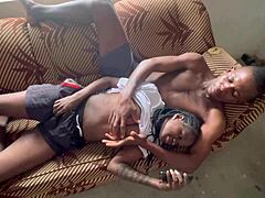 chilling at home with my curvy big ass girlfriend