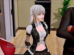 Harem hotel episode 255 unfolds steamy game adventures in luxury rooms.