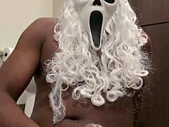 Santa's Horny Handjob Begs for Your Explosive Nut Release Now