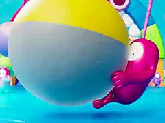 i lost fall guys and paid the bet with bareback creampie as peruvian teen