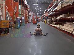 queen rogue moans gibby the clown fucks me at home depot!